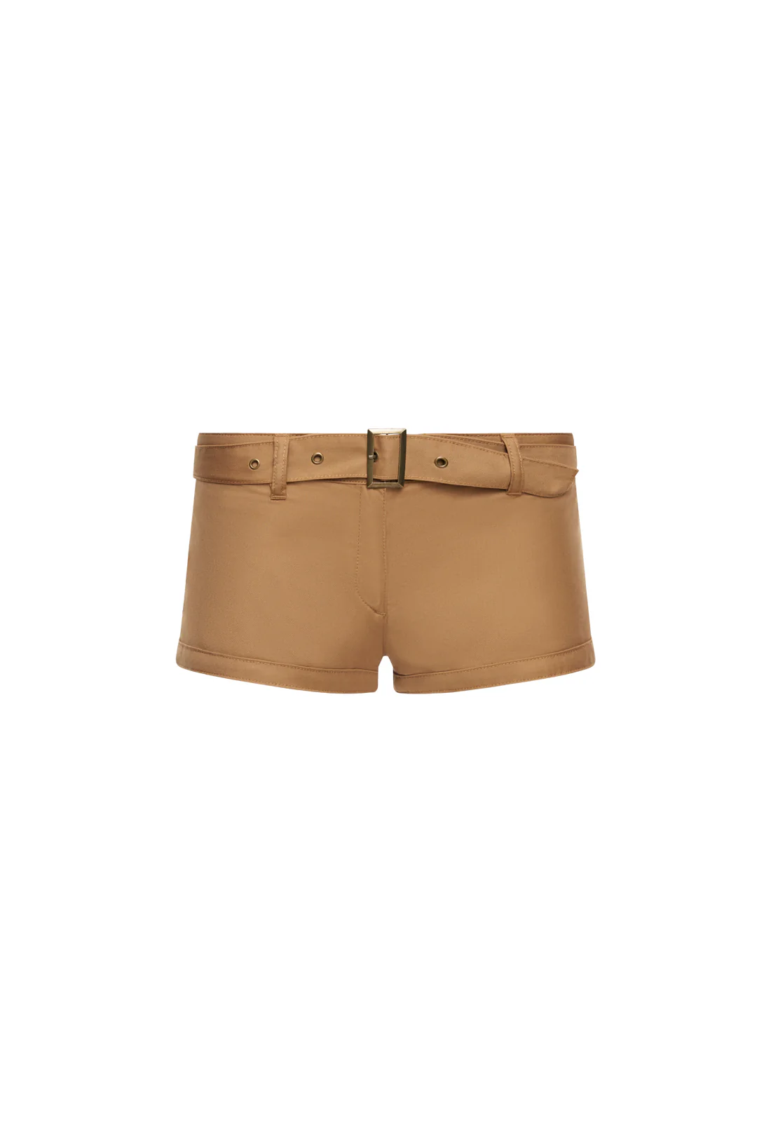 AFTERGLOW MINI SHORT - CAMEL - Image 5