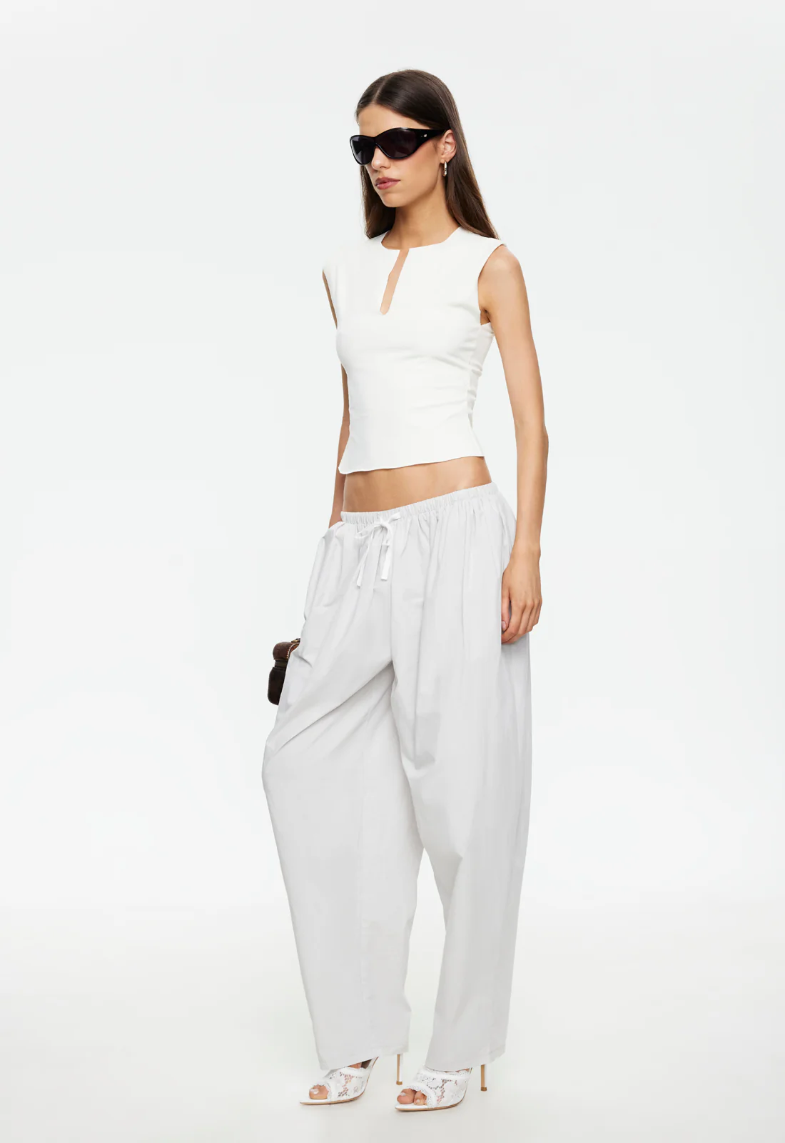AURA PANT - GREY MARLE