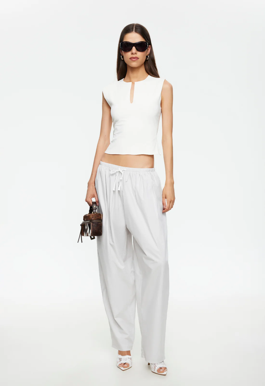 AURA PANT - GREY MARLE - Image 2