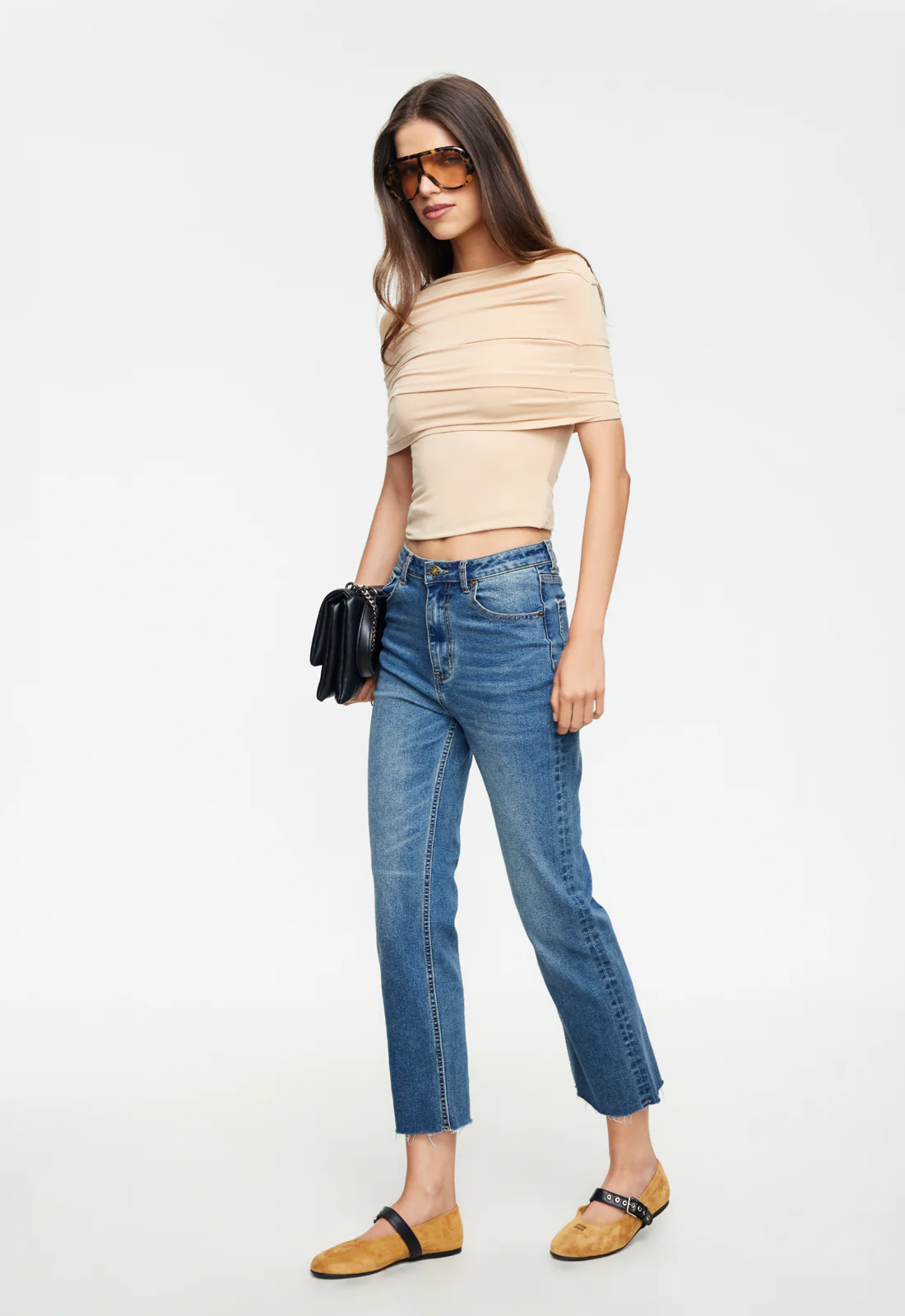 BELLA VITA TOP - ALMOND - Image 3