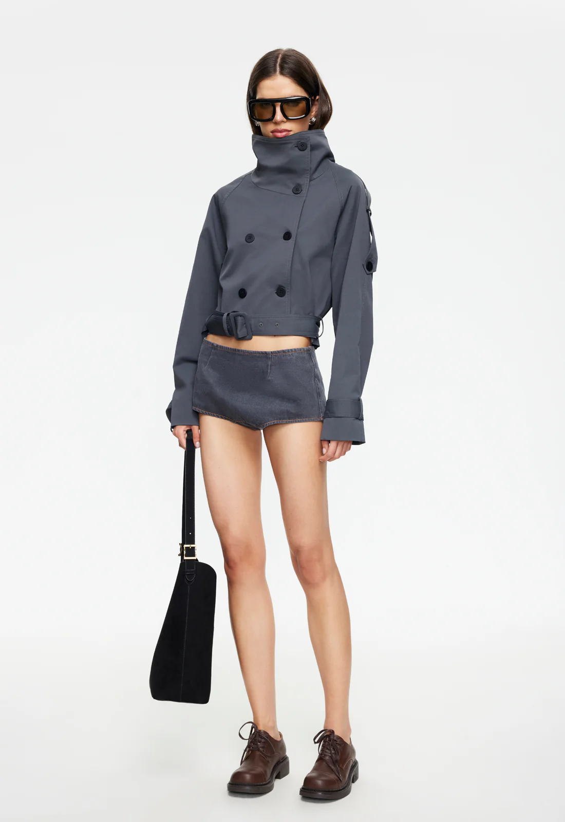 BLANC MICRO SHORT - PETROL