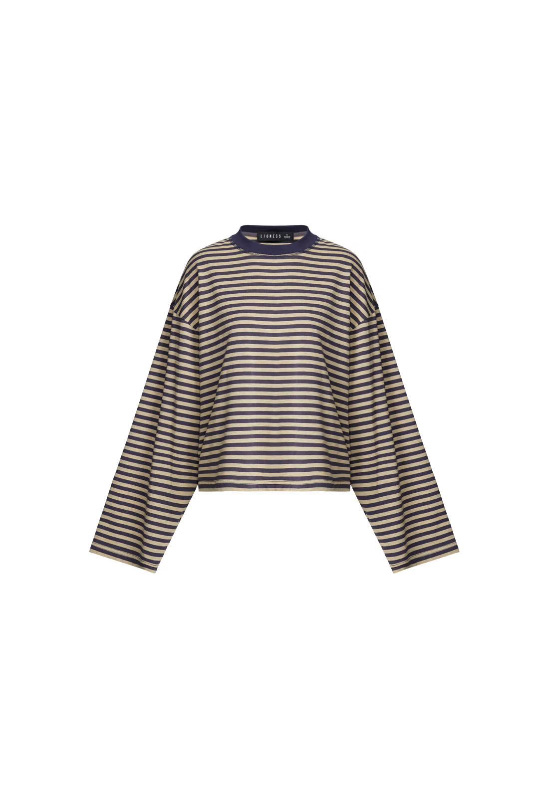 BLOOM LONG SLEEVE - BEIGE STRIPE - Image 5