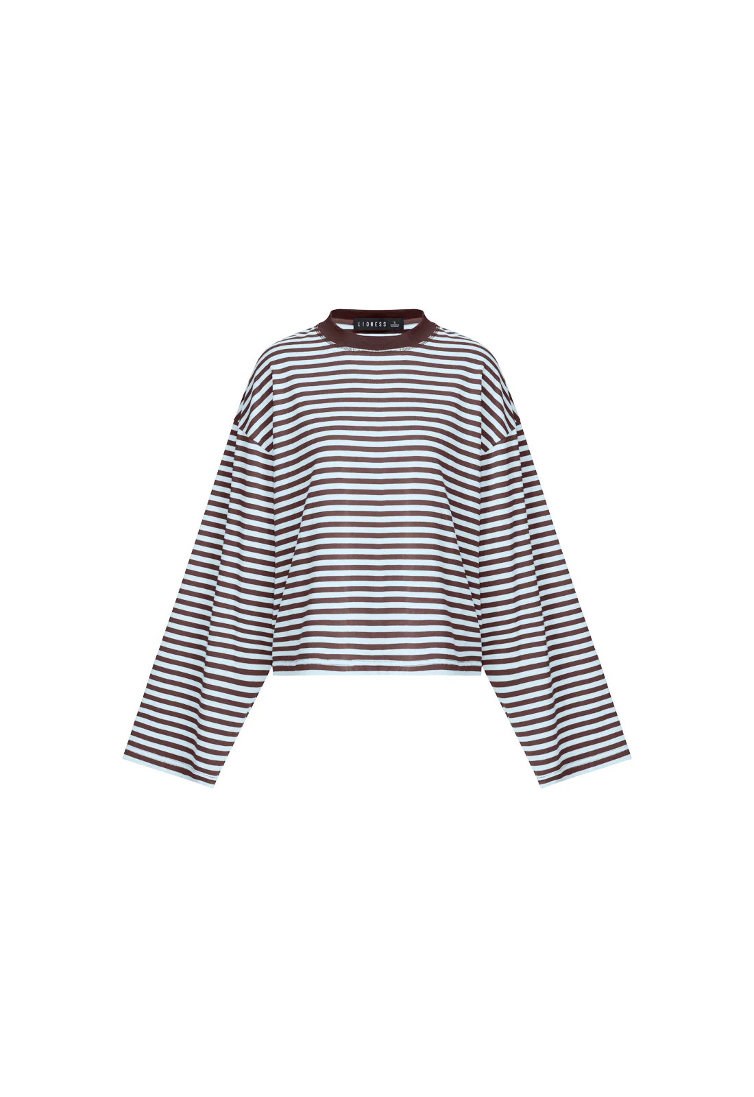 BLOOM LONG SLEEVE - CHOCOLATE SEA STRIPE - Image 7