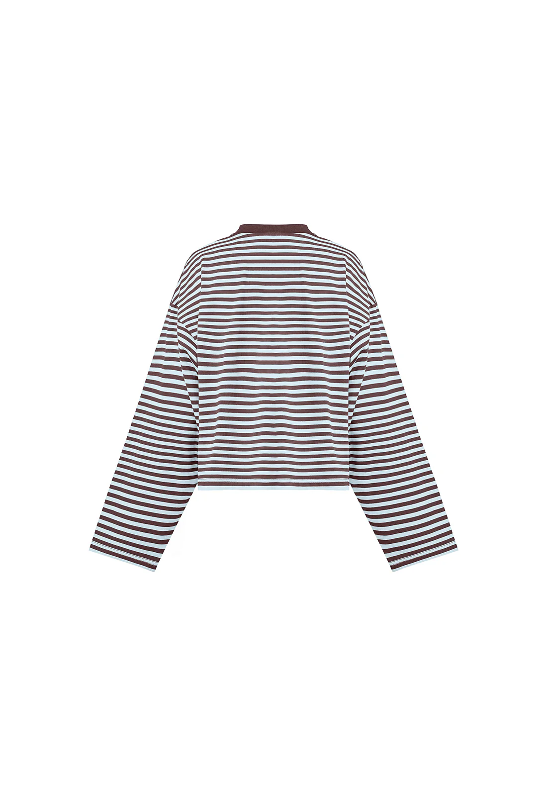 BLOOM LONG SLEEVE - CHOCOLATE SEA STRIPE - Image 8
