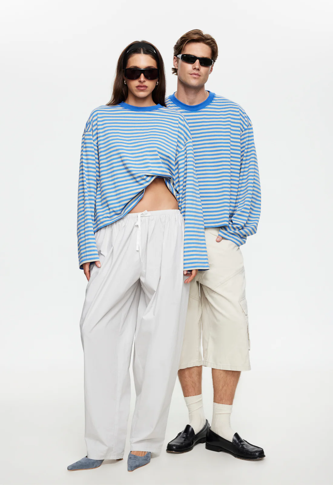 BLOOM LONG SLEEVE - MICKEY BLUE STRIPE