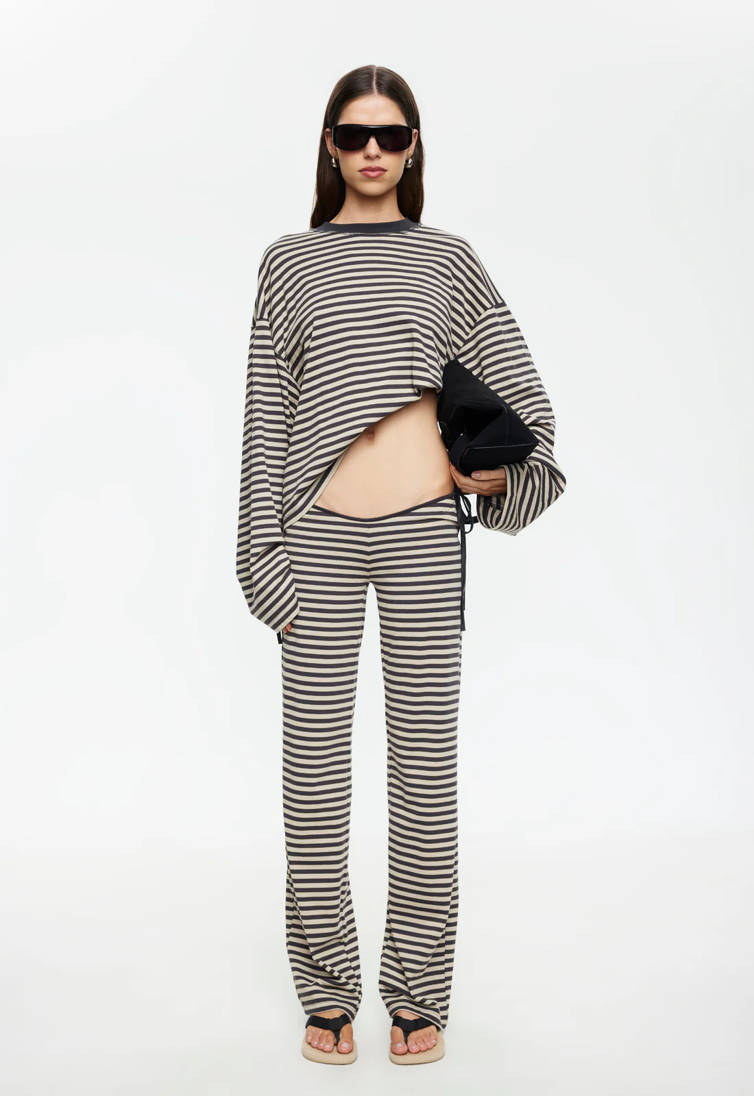 BLOOM LONG SLEEVE - SLATE STRIPE - Image 5