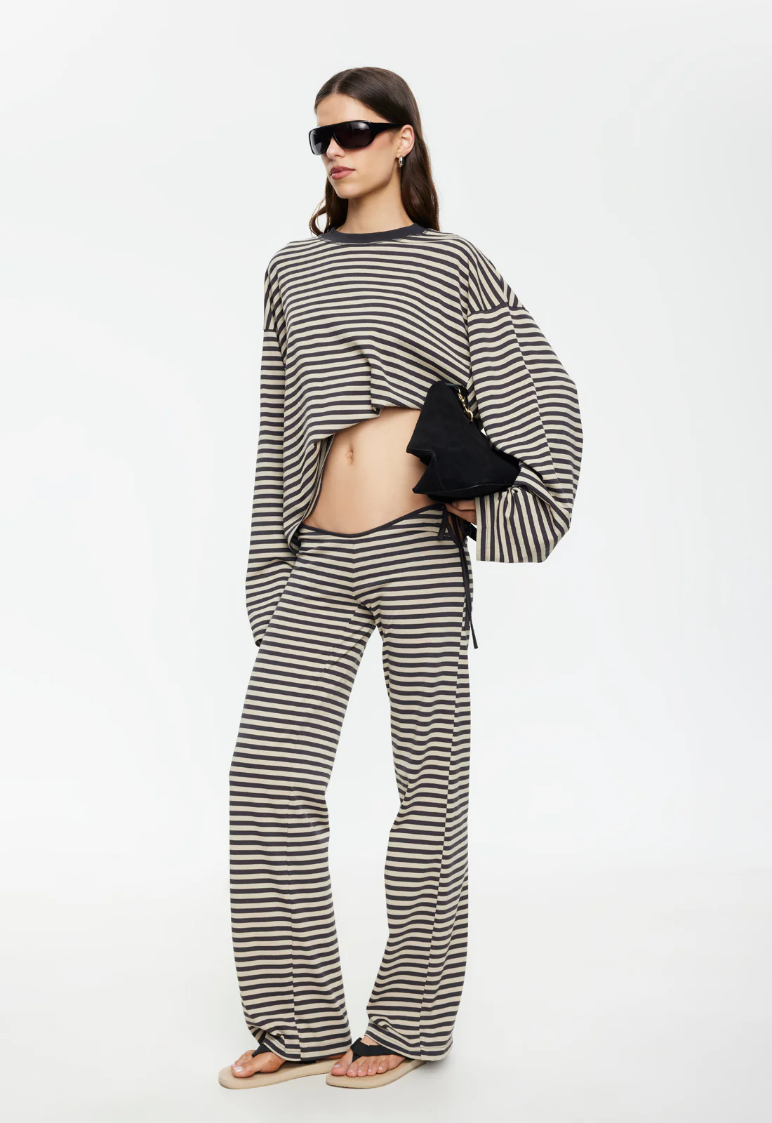 BLOOM LONG SLEEVE - SLATE STRIPE - Image 6