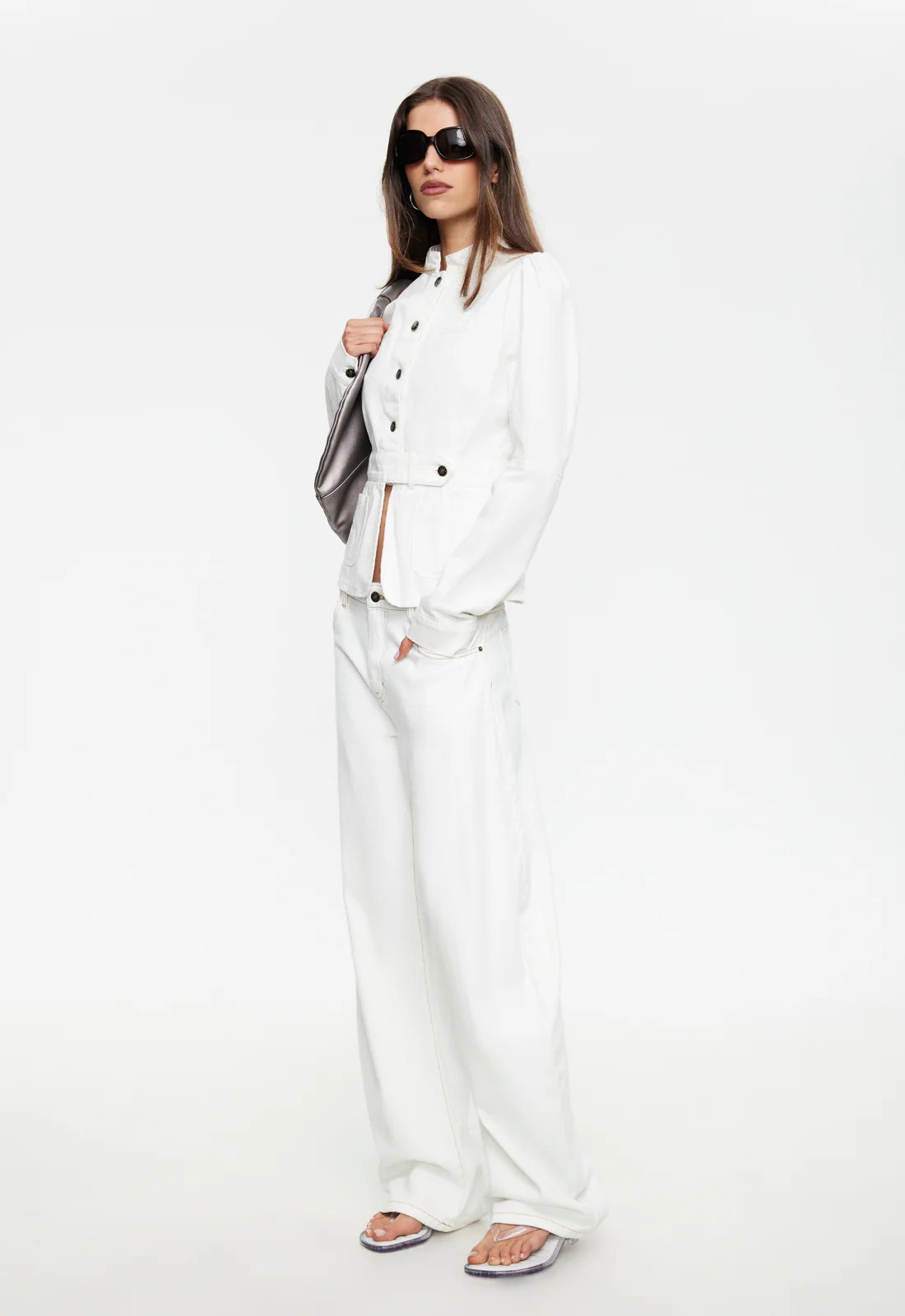BROOKLYN DENIM JACKET - PORCELAIN - Image 3
