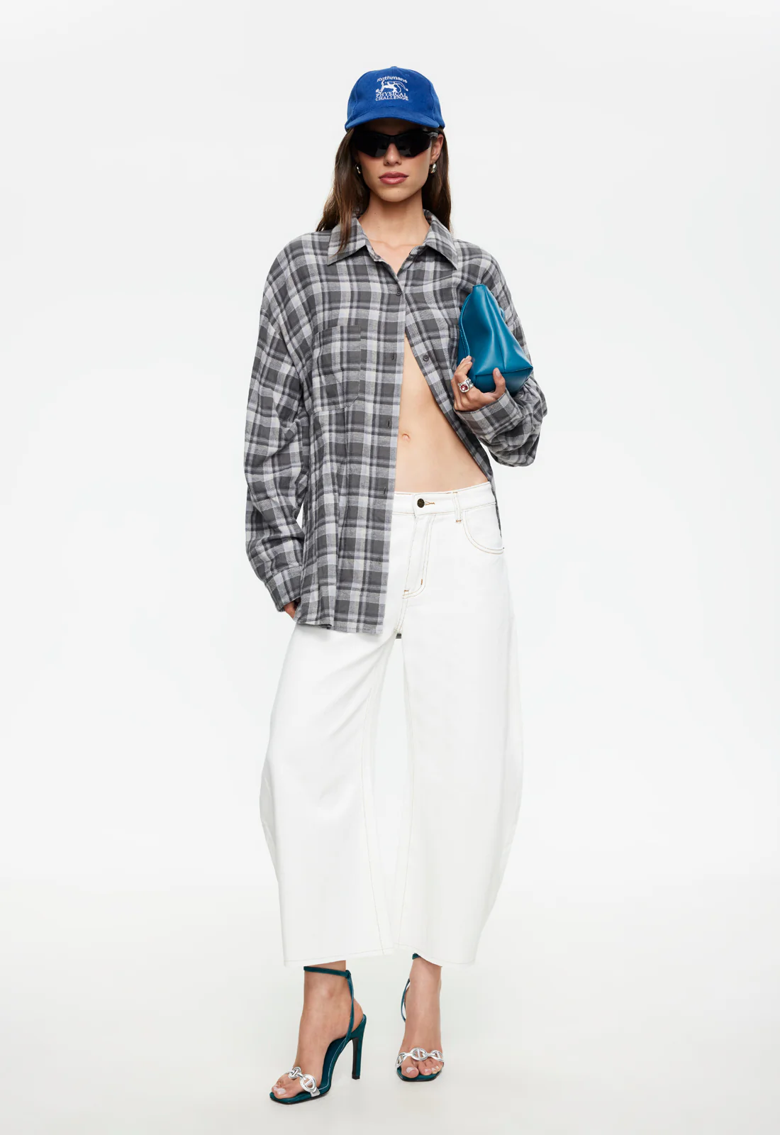 CLARITY SHIRT - SLATE PLAID - Image 2