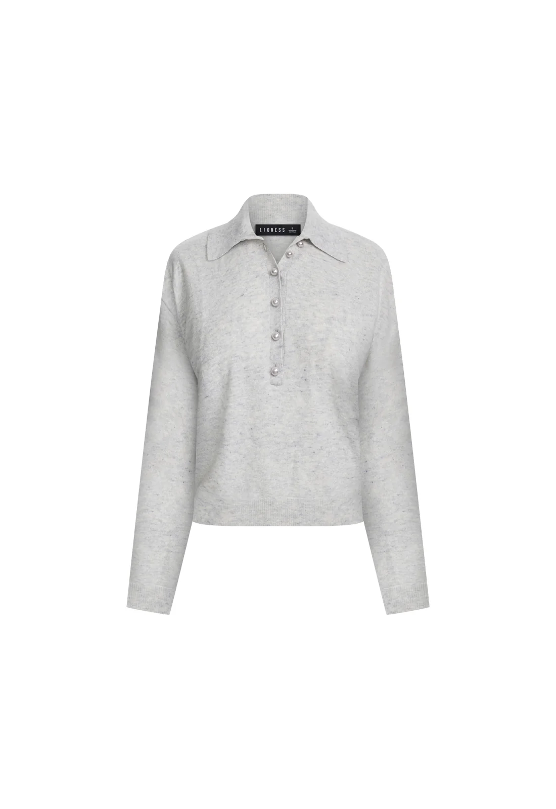 COCO KNIT TOP - DOVE - Image 5