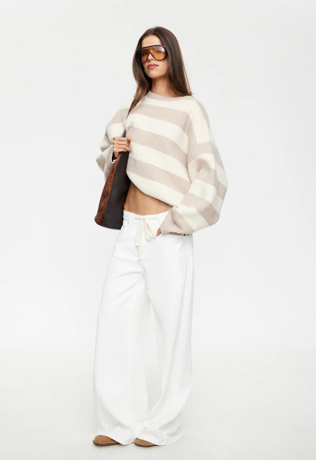 DOLCE KNIT - SAND STRIPE - Image 3