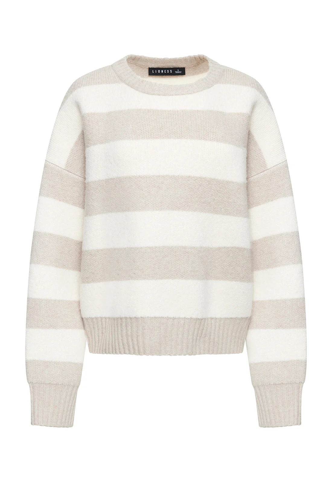 DOLCE KNIT - SAND STRIPE - Image 4