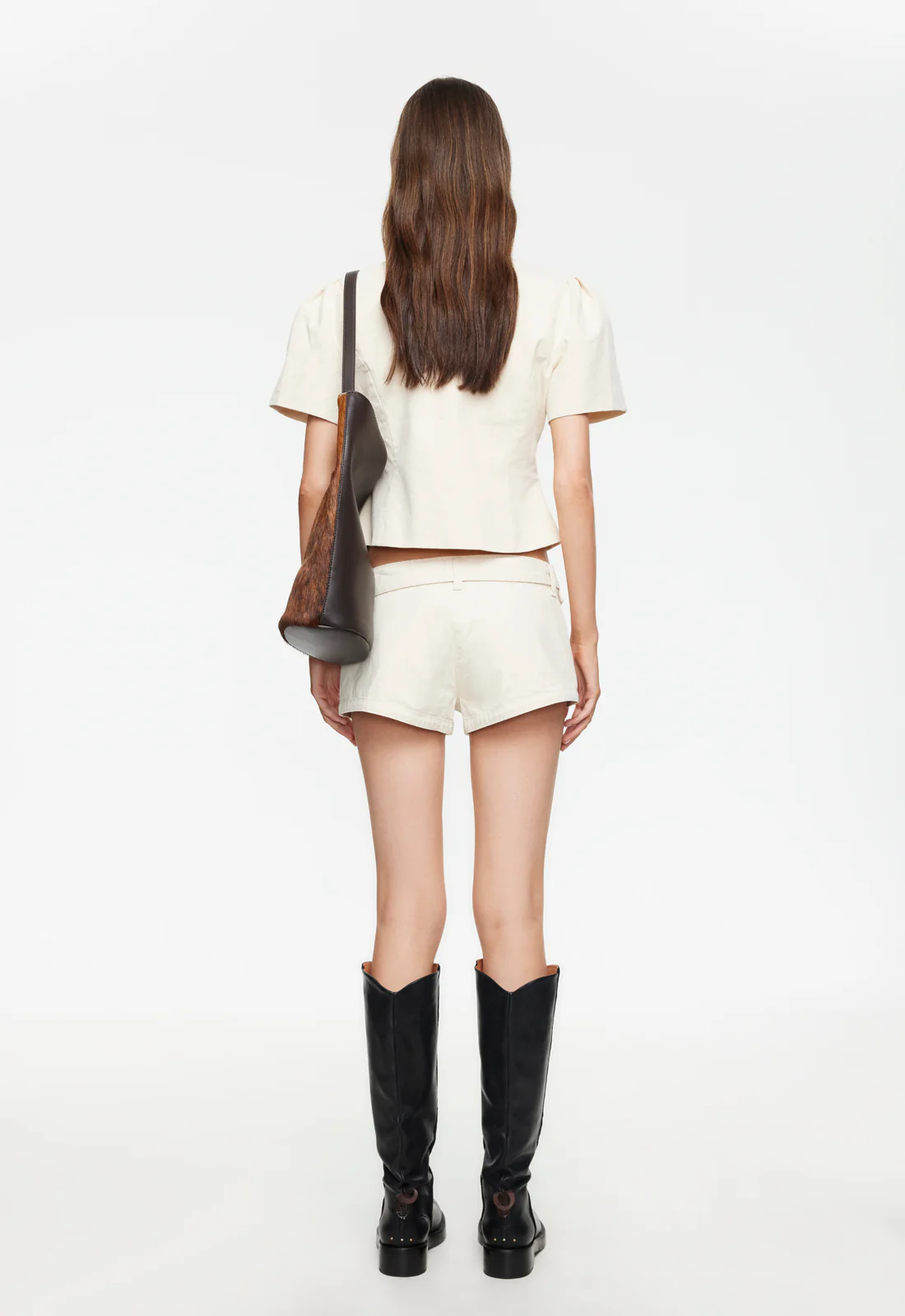 FEMME BLOUSE - BEIGE - Image 4