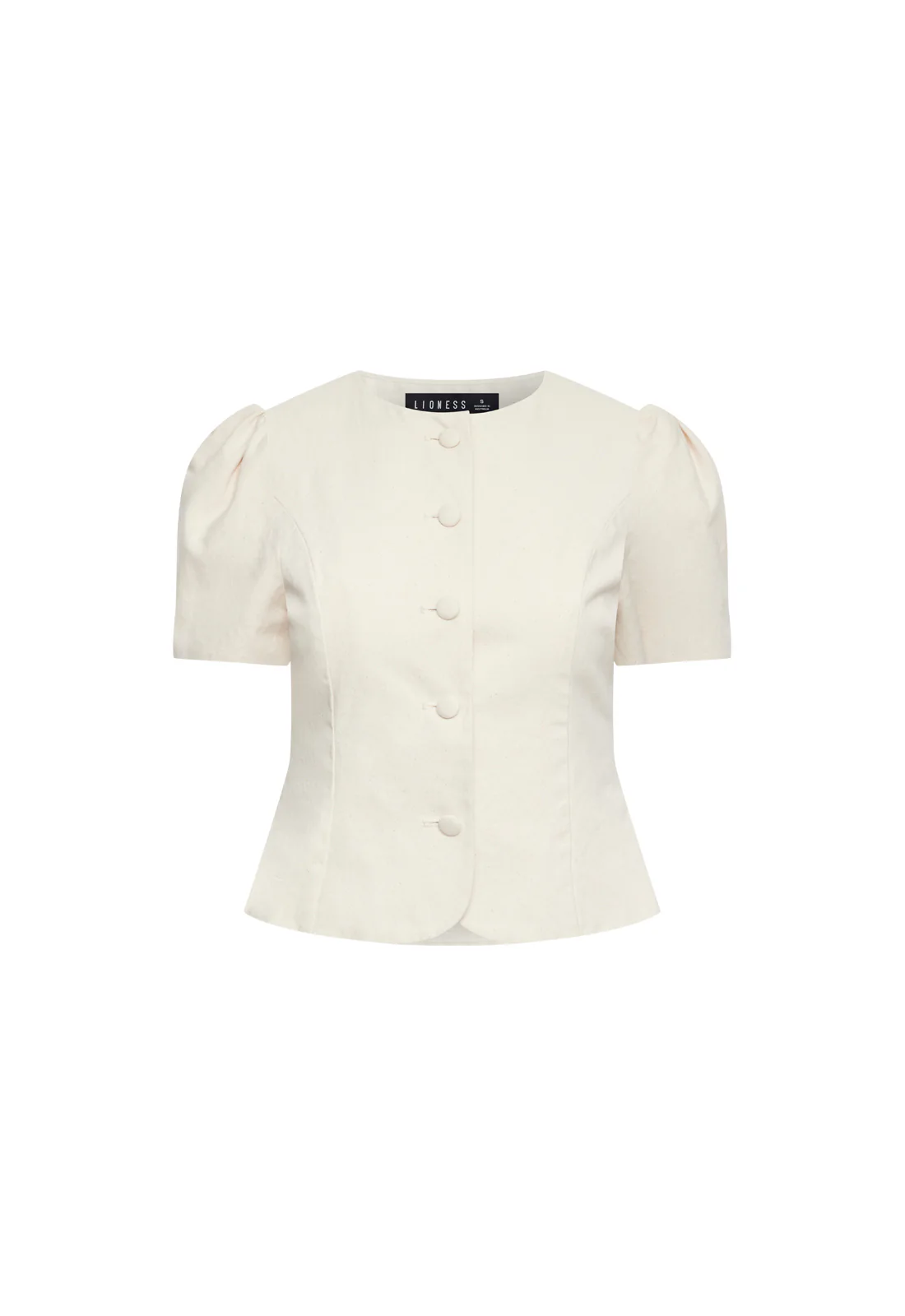 FEMME BLOUSE - BEIGE - Image 5
