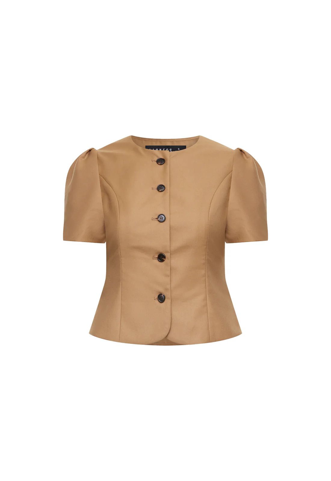 FEMME BLOUSE - CAMEL - Image 6