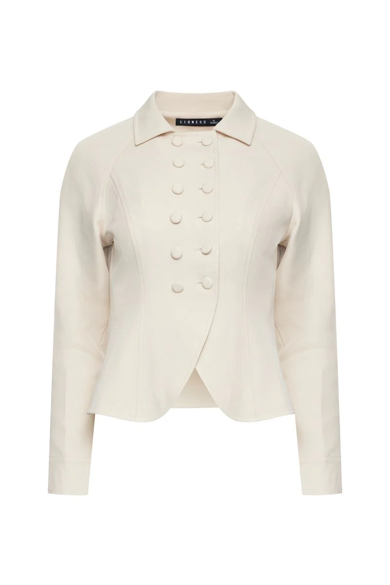 FORM JACKET - CREAM - Image 5