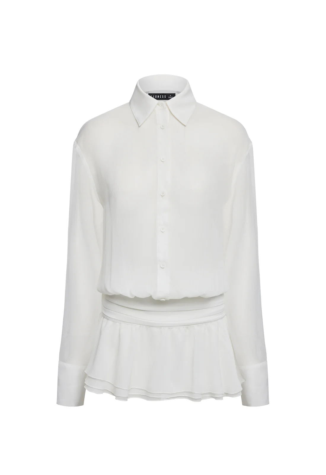 GIRLS GIRLS GIRLS MINI DRESS - SNOW - Image 7