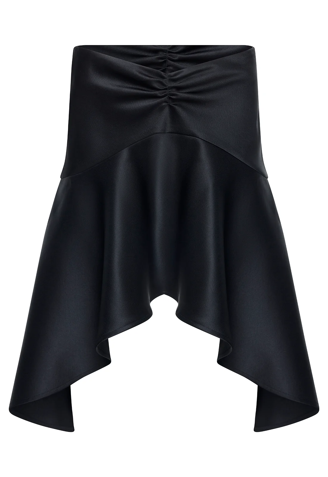 GLOSS MIDI SKIRT - NOIR - Image 6
