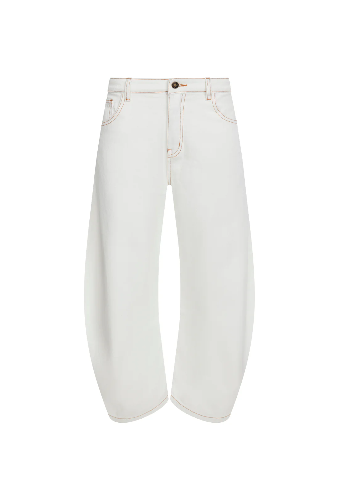 HORSESHOE CROPPED JEAN - PORCELAIN - Image 5