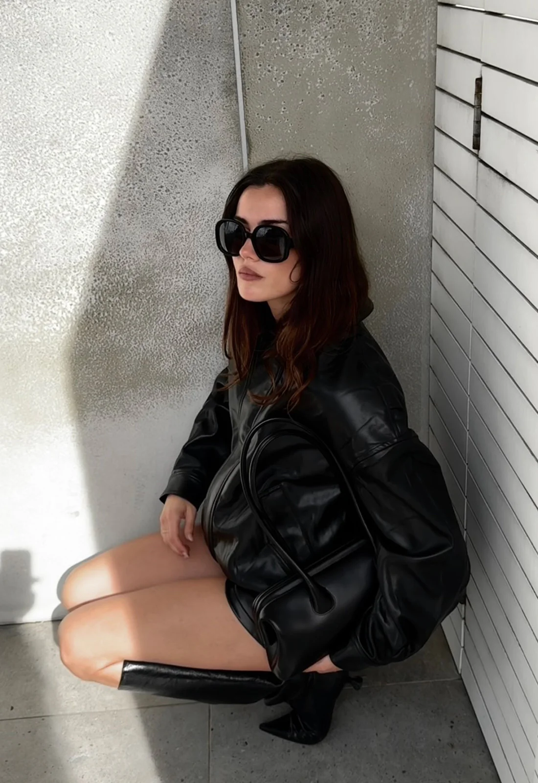 KENNY BOMBER - JET BLACK - Image 8