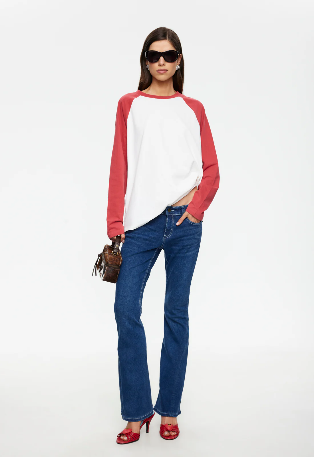 KRAVITZ BASEBALL TEE - CRIMSON - Image 2