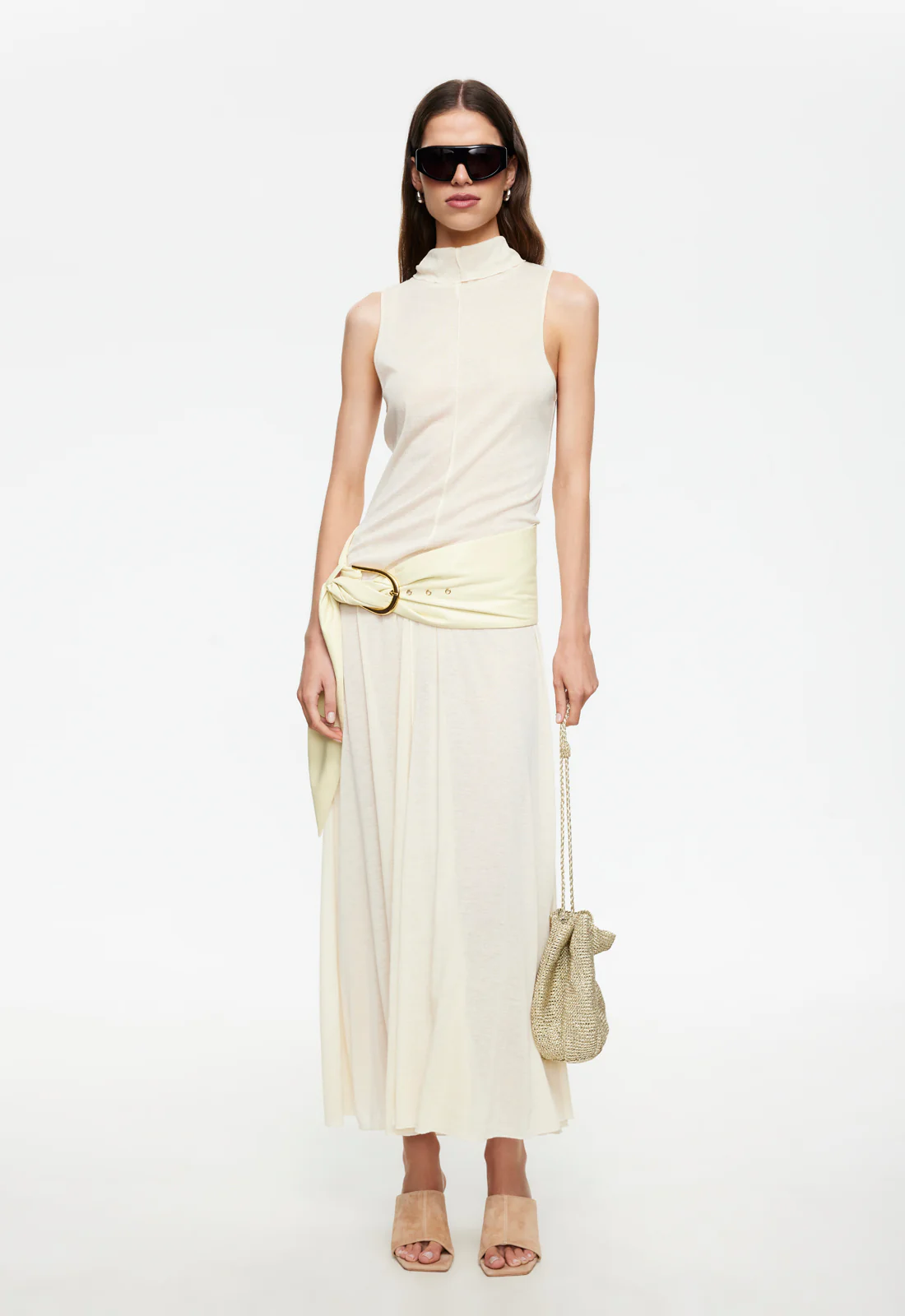 LAST LIGHT MAXI DRESS - CREAM - Image 3