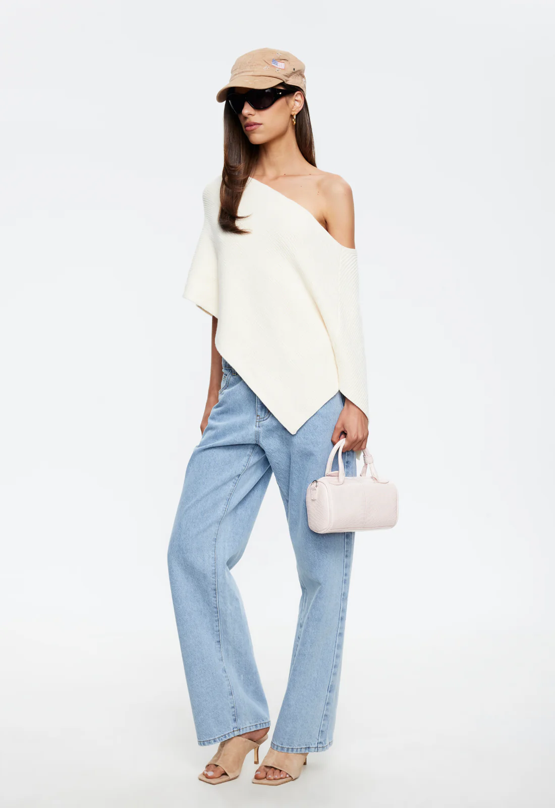 LUMINOUS PONCHO - MILK - Image 2