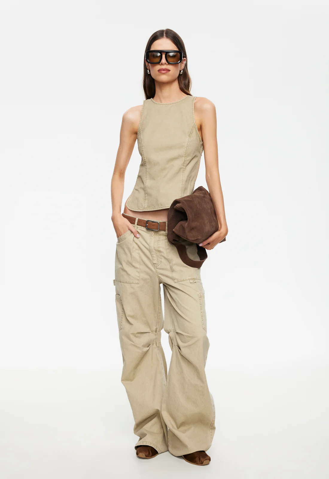 MIAMI VICE PANT - TAN - Image 2