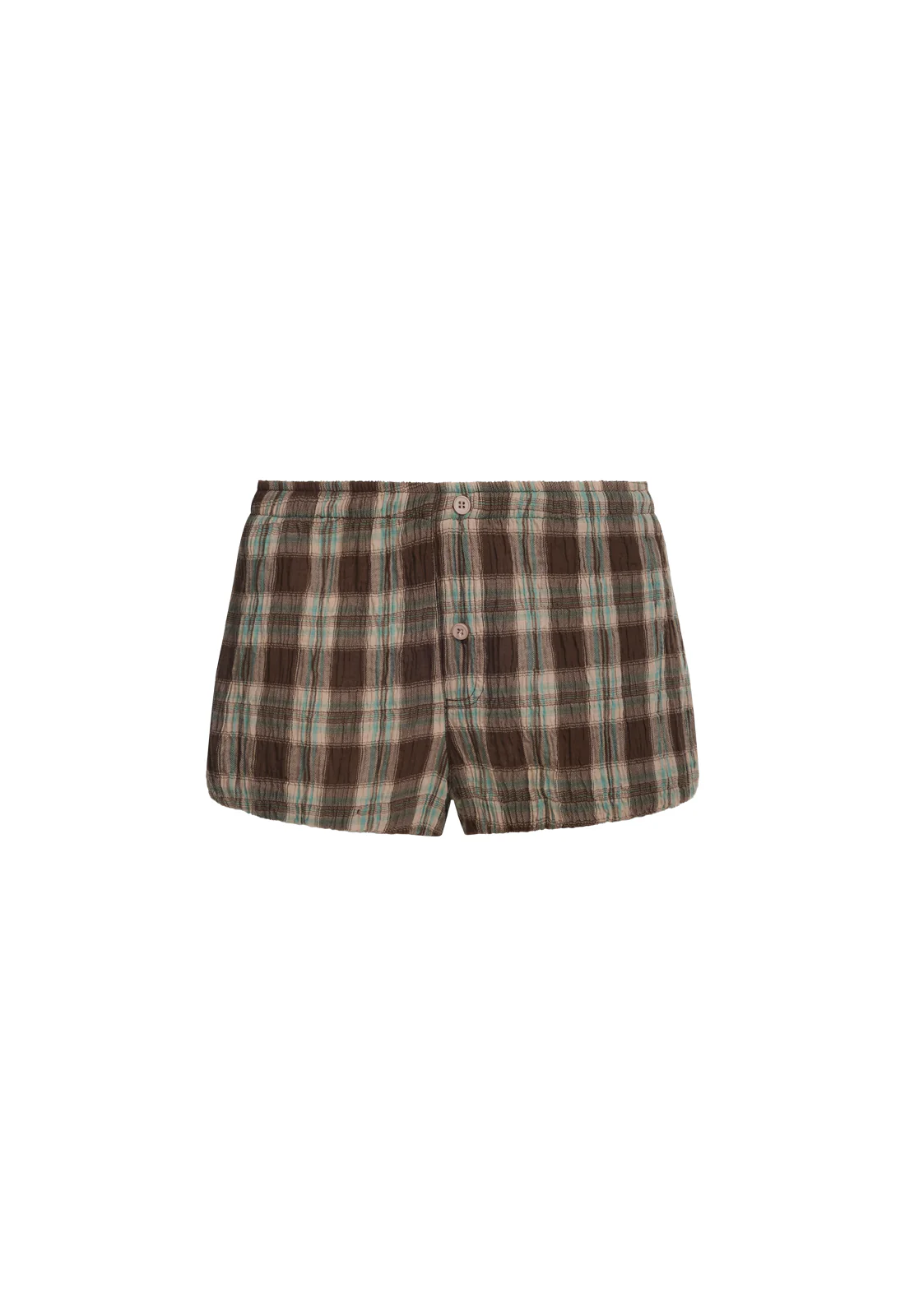 ODETTE BLOOMER - CHOCOLATE PLAID - Image 6