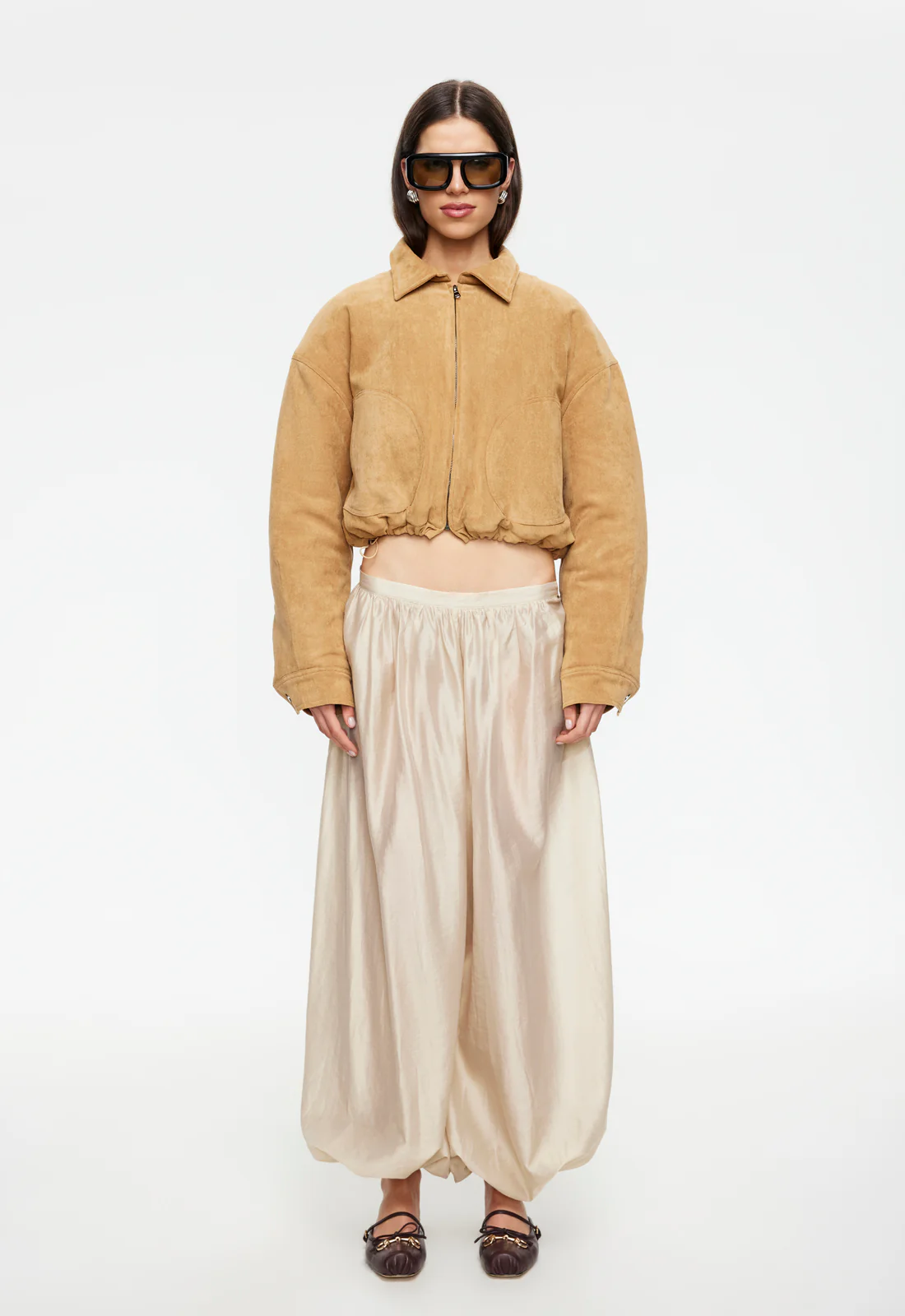 SERRANO BOMBER - CAMEL - Image 3