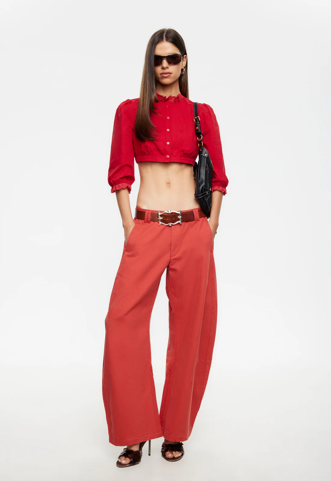SIDELINE JEAN - CRIMSON - Image 2