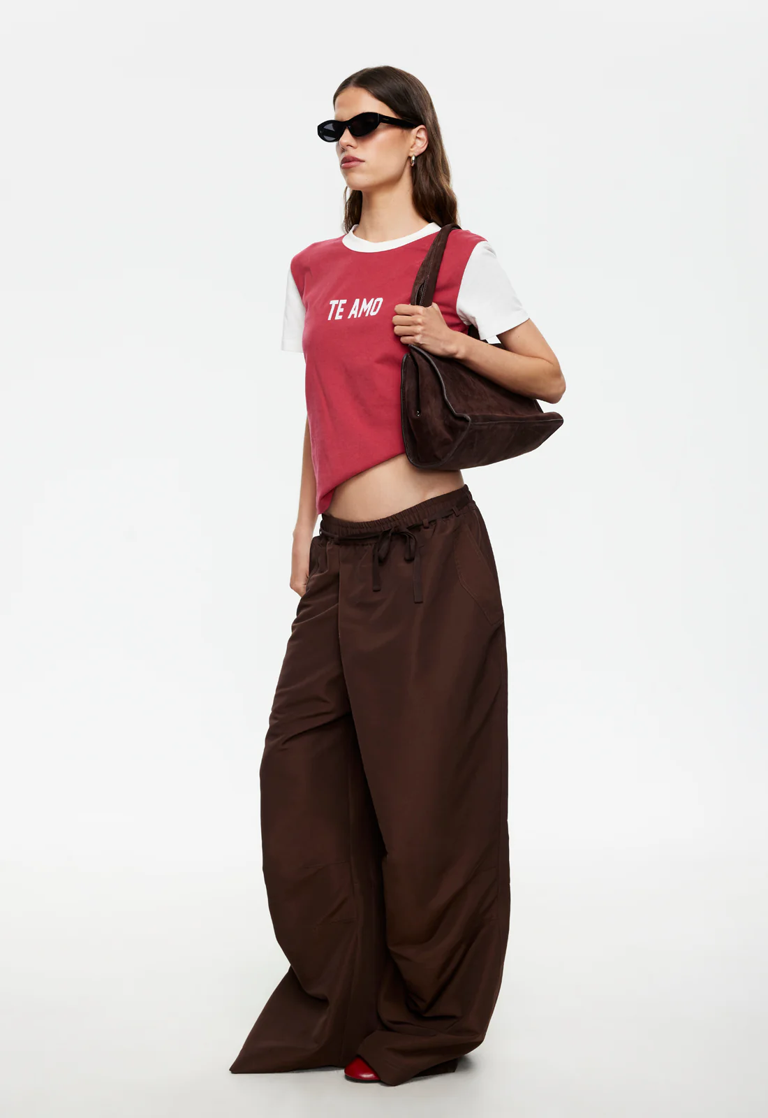 TE AMO TEE - CRIMSON - Image 3