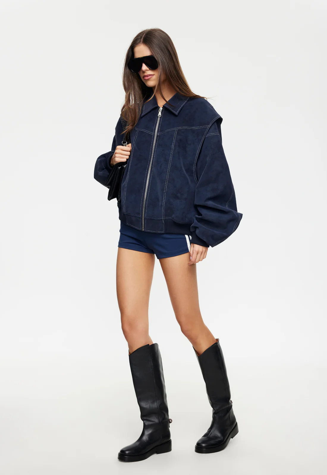 VISTA BOMBER - WASHED NAVY - Image 3